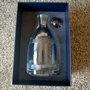 Ralph Lauren Crystal Decanter with Stopper - Clear